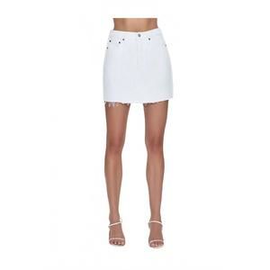 NEW PISTOLA kat high rise vintage skirt in white